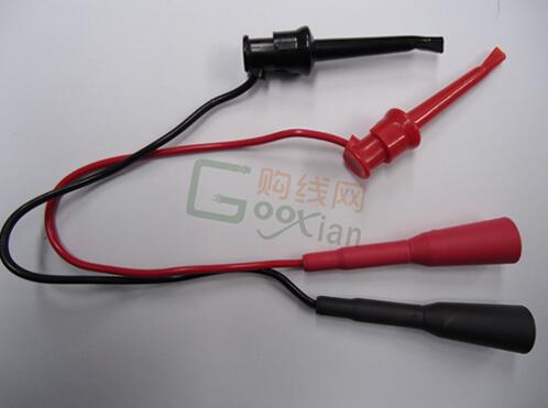 HTL104 迷你鉤轉鱷魚夾測試夾跳線 