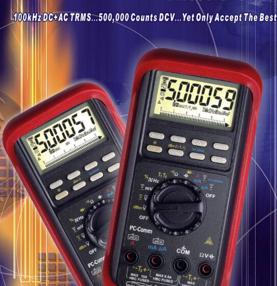 OI857手持5 4/5位萬用表
