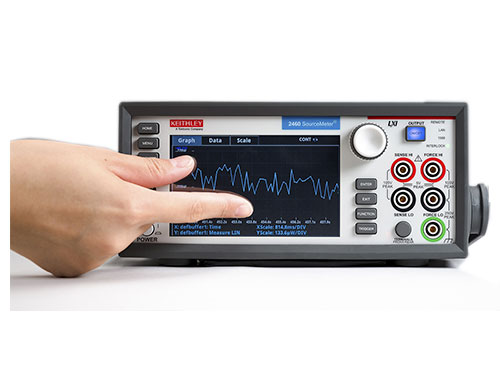 2450觸摸屏數字源表